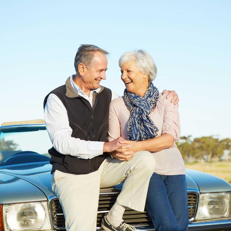 Couple with Car, CAA Auto Insurance