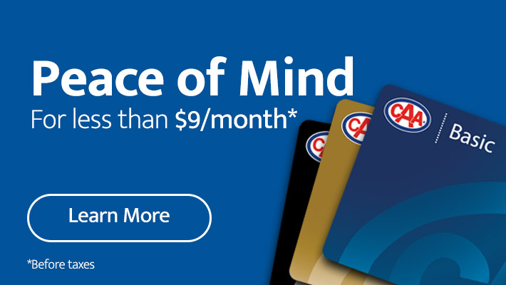 Join CAA for as little as $9/month